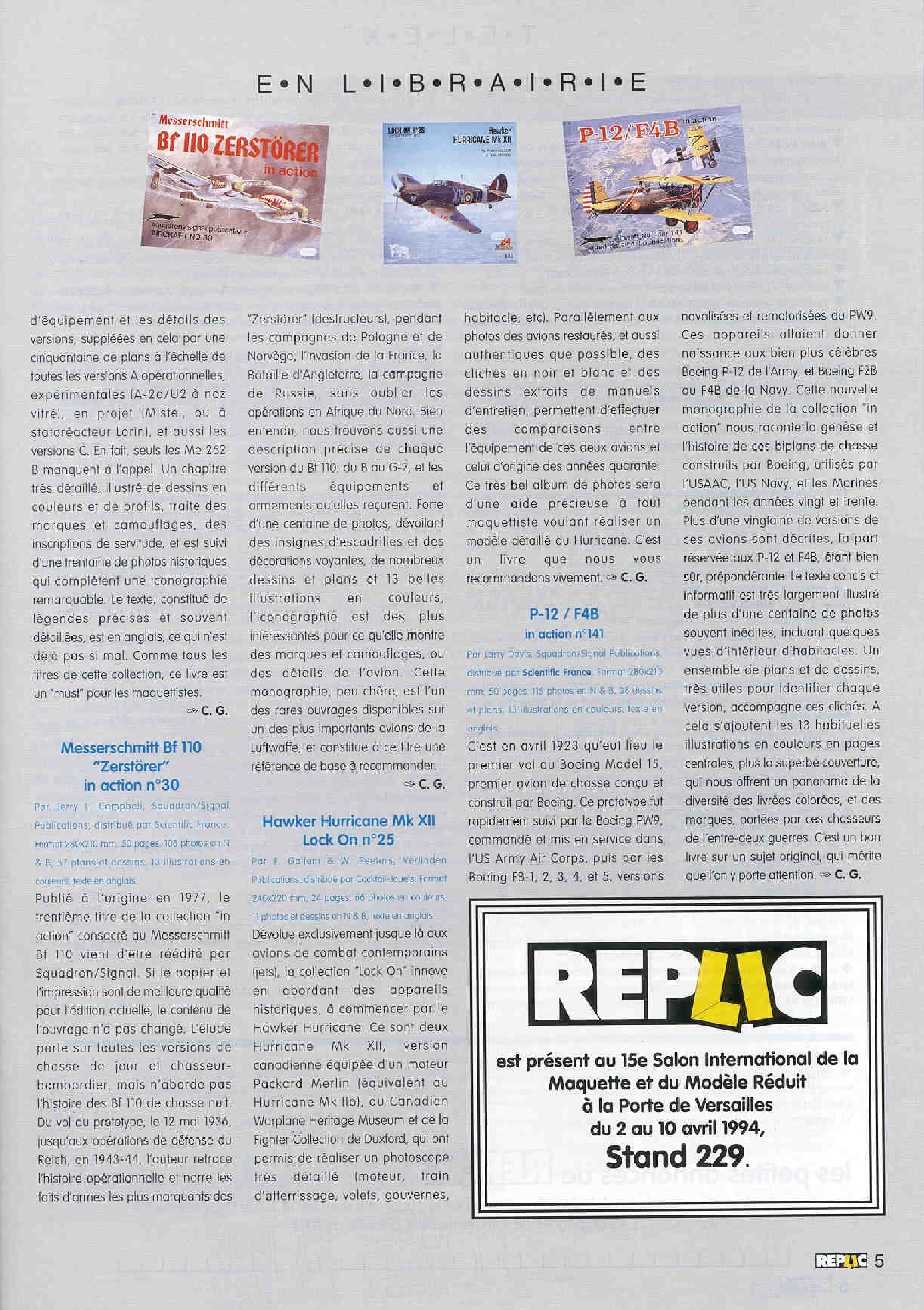 Replic 031 - Gloster Meteor NF11, B-25, P-51